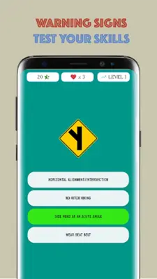 Traffic Signs Game Road sign android App screenshot 9