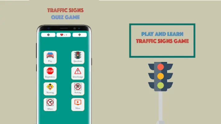 Traffic Signs Game Road sign android App screenshot 4