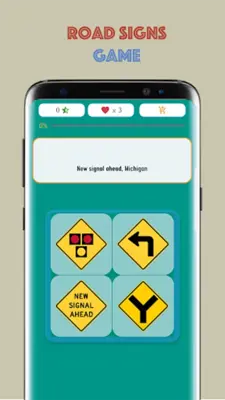 Traffic Signs Game Road sign android App screenshot 7